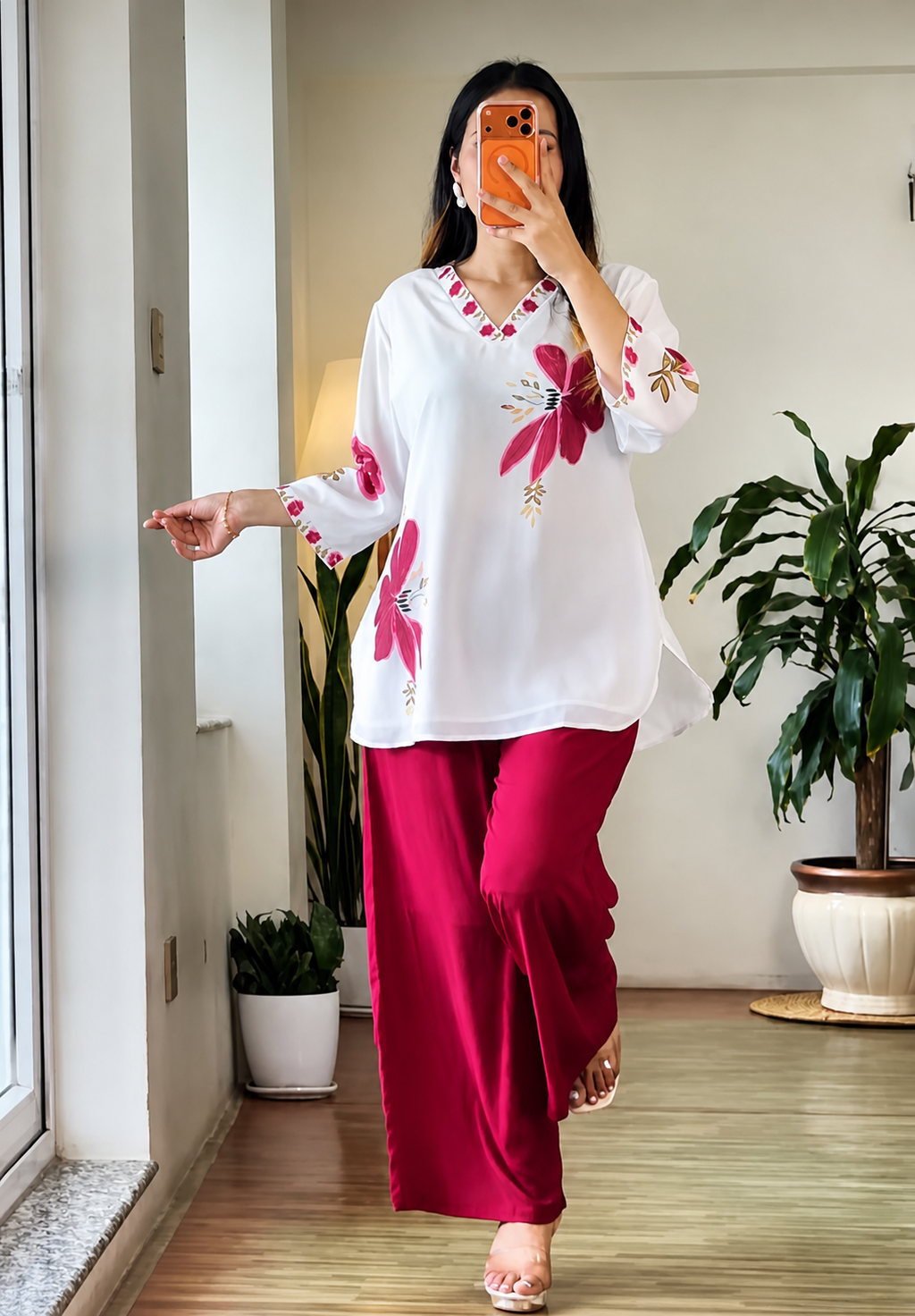 Red Co-ord Set
