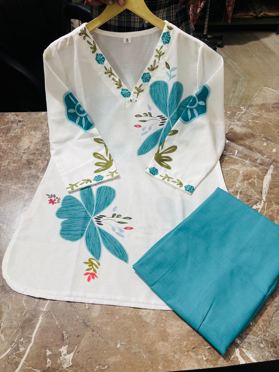 Sea Blue Co-ord Set