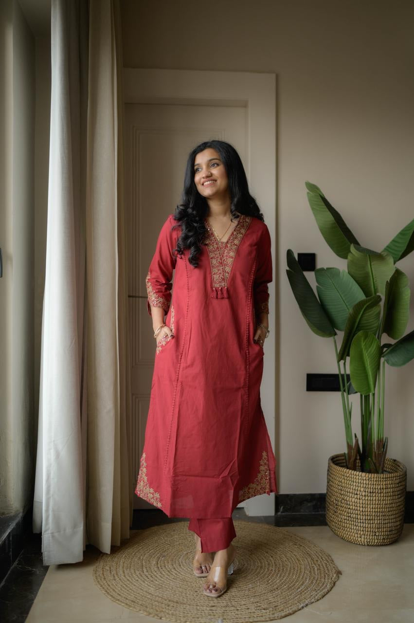 Kurti Pant Dupatta Set