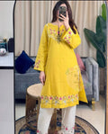 Co-ord Set(Yellow)