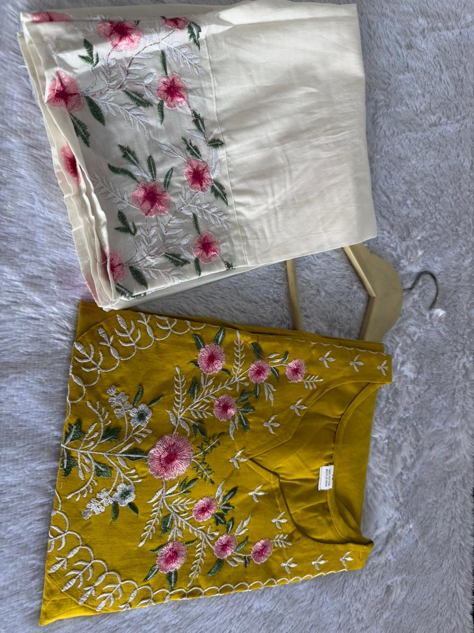 Co-ord Set(Yellow)