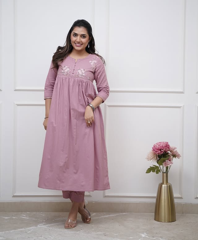 kurta pant (Pink)