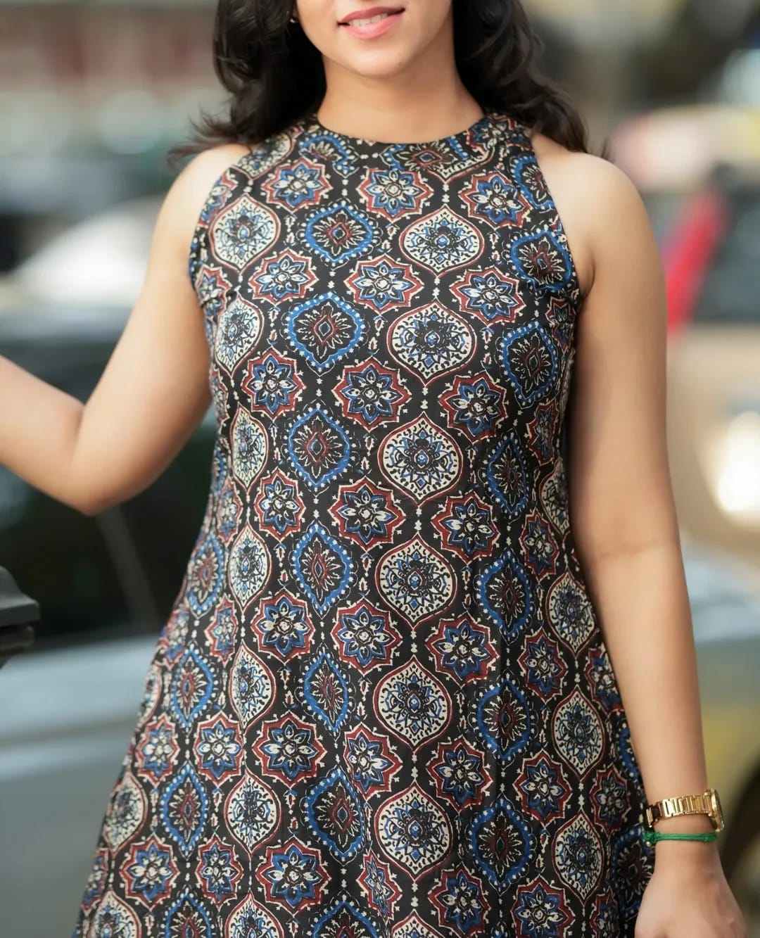 kurti Palazza-(Black 2)