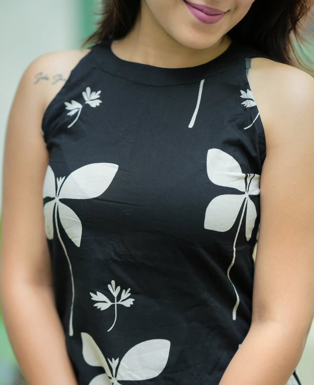 kurti Palazza -(black)