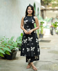 kurti Palazza -(black)
