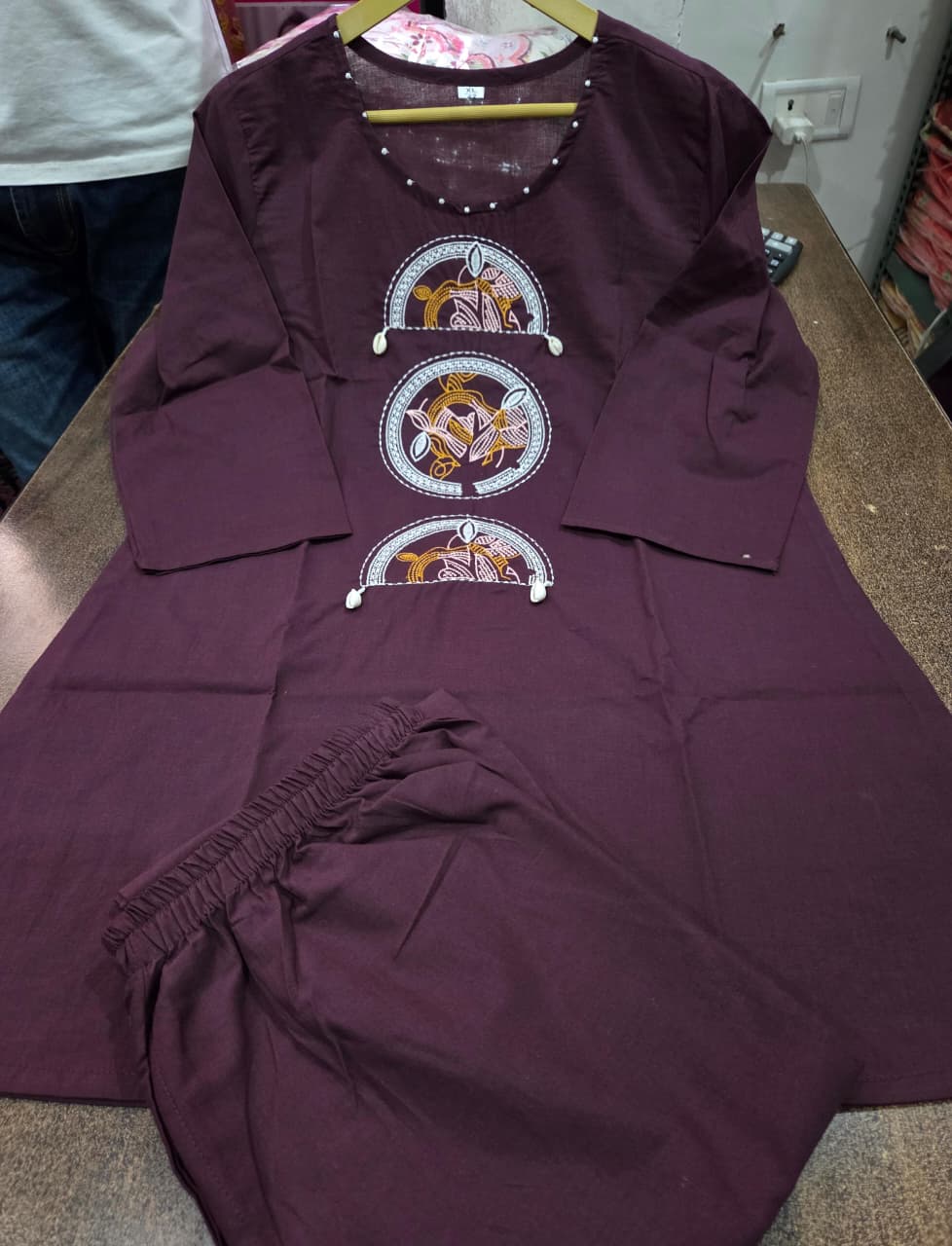Co-ord Set-(Purple)