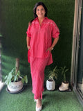 Co-ord Sets-(cherry color)