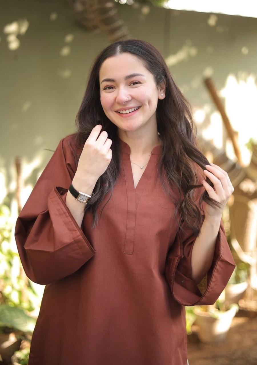 kurti  Plazzo-(Brown)