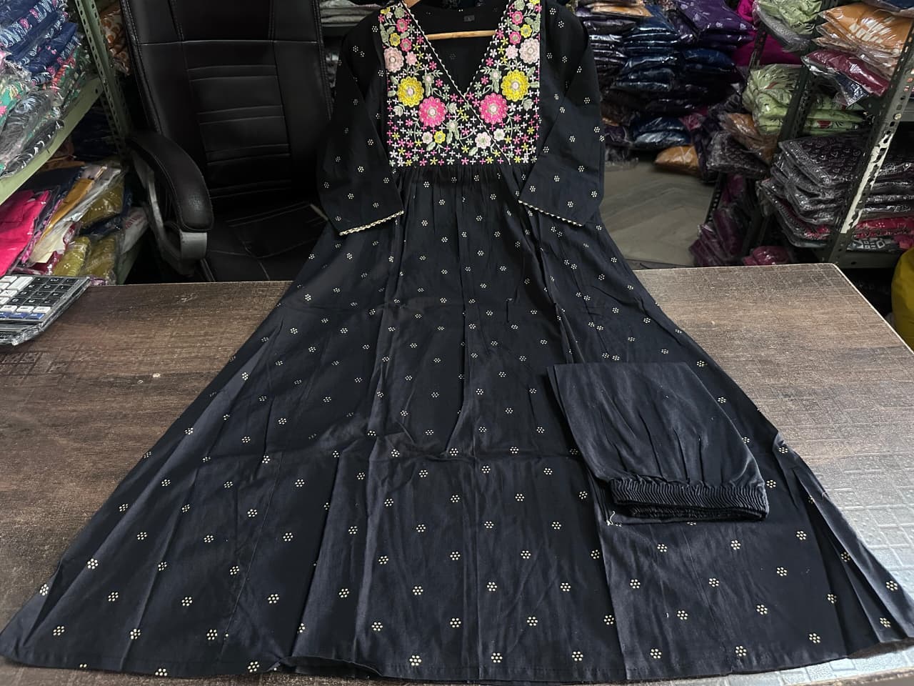 KURTA PENT &nbsp;SUIT SET black